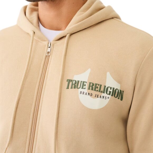 True Religion Mens 2 PC Sweatsuit Size XL Fleece Tracksuit Matching Gift Set NWT - Picture 8 of 14